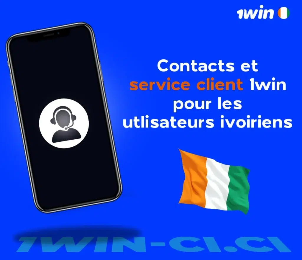 Contacts et service client 1win