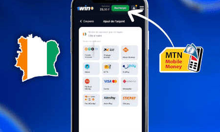 Comment recharger son compte 1win avec MTN Money en Côte d’Ivoire ?