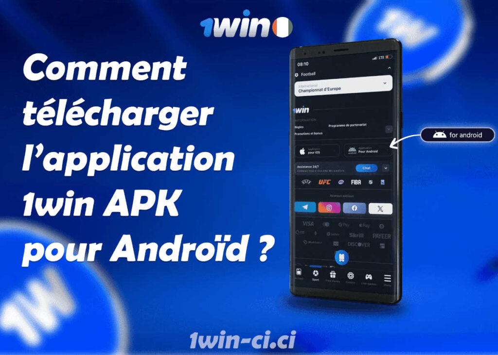 télécharger l’application 1Win APK pour Android