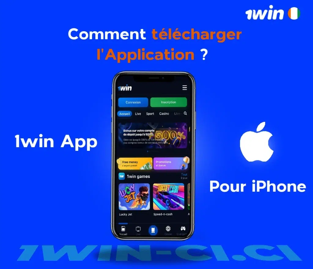 Comment télécharger 1win APP pour iPhone (iOS) ?