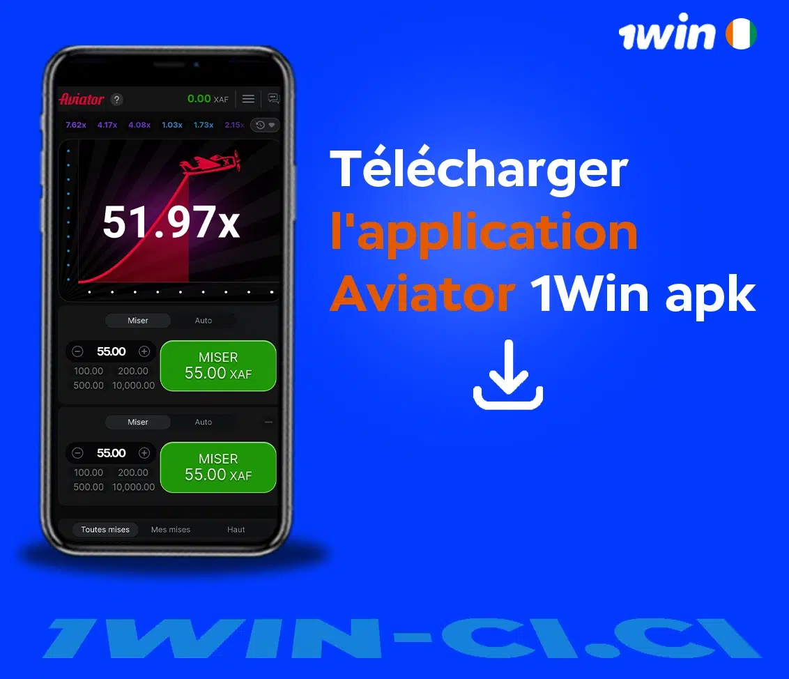 Télécharger l'application Aviator 1Win apk