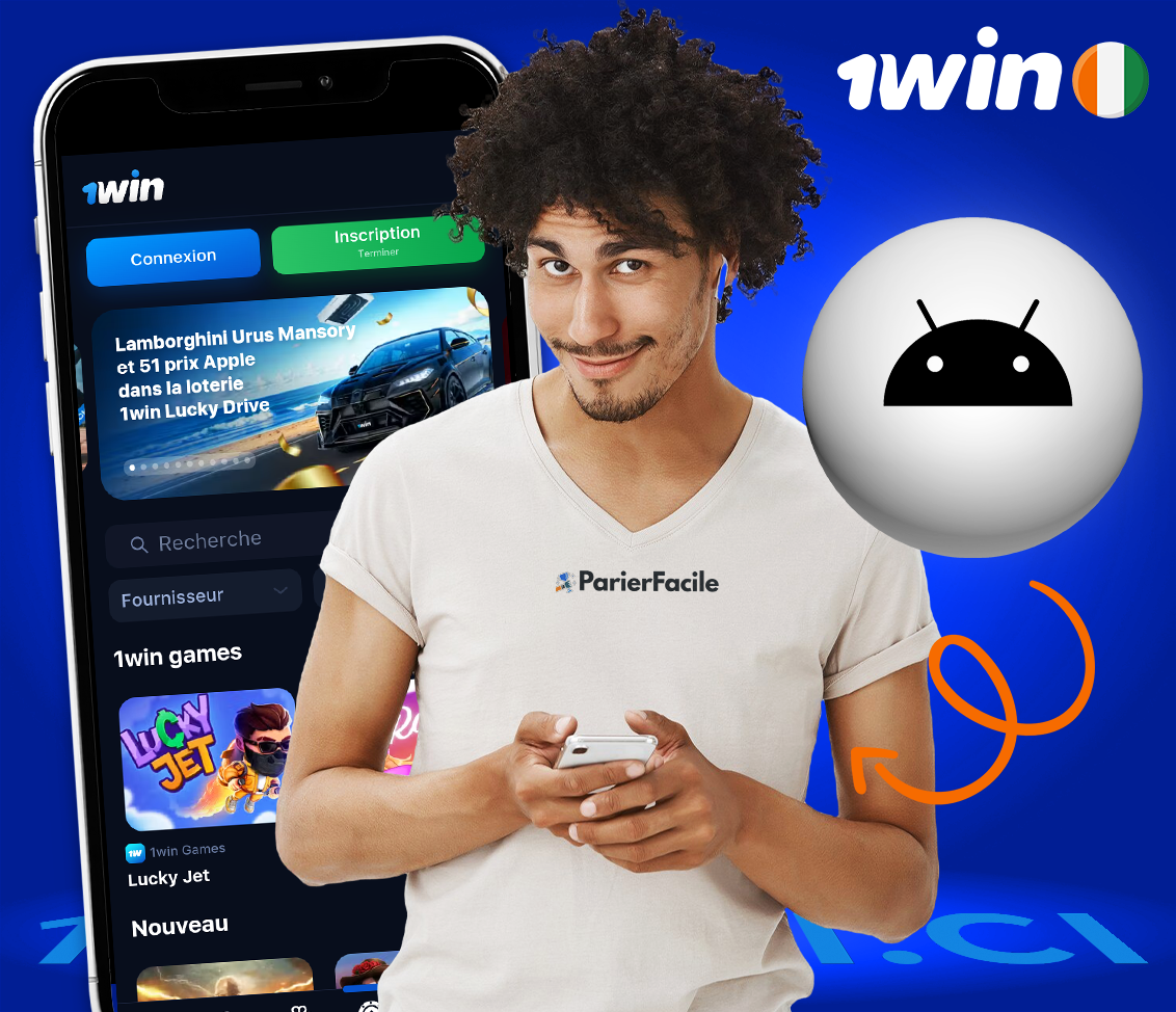 Comment télécharger 1win APK pour Android en Côte d'Ivoire ?
