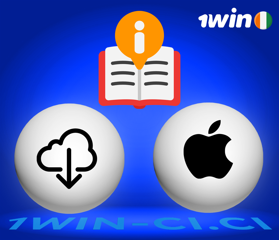 Les étapes pour télécharger 1win CI apk sur iPhone